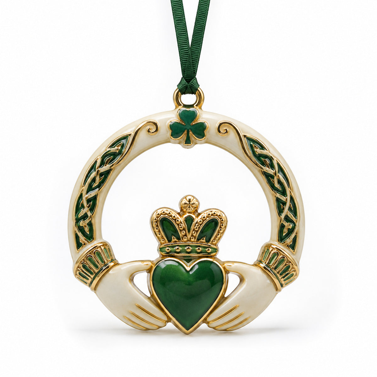 Claddagh-Inspired Hanging Ornament